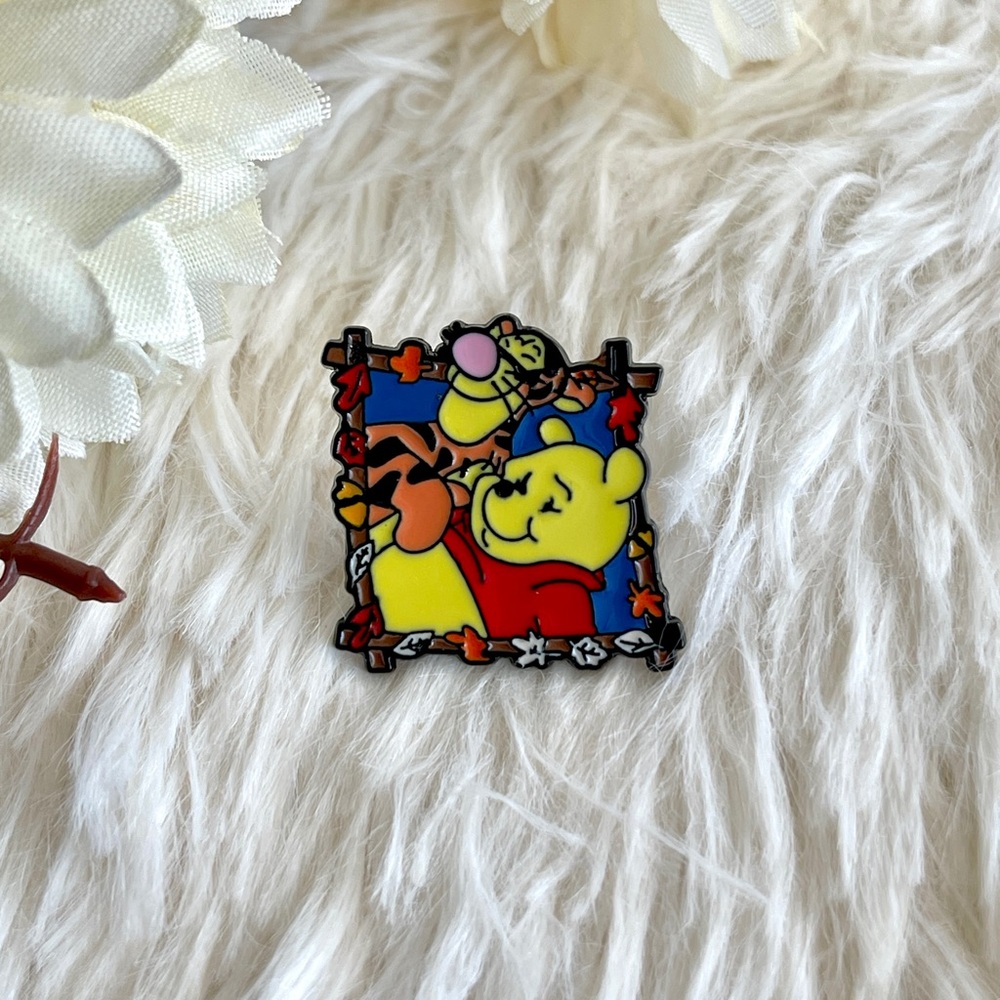 Winnie the Pooh and Tigger Enamel Pin #13